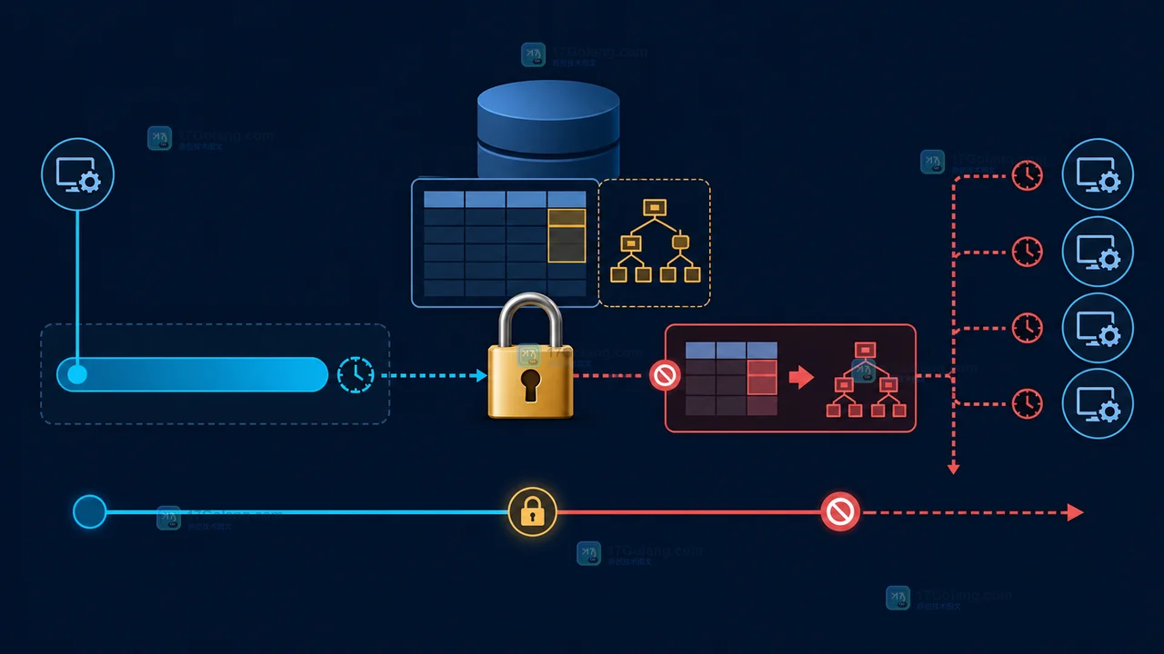 MySQL 元数据锁阻塞检查：长事务持有锁，ALTER 在线加索引进入等待