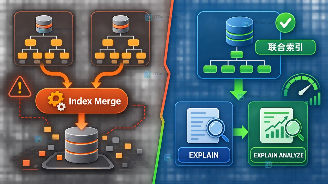 MySQL Index Merge 与联合索引改写后的 EXPLAIN 和 EXPLAIN ANALYZE 对比路径