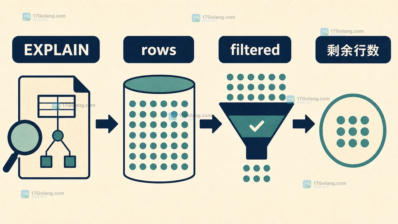 MySQL EXPLAIN 中 filtered 很低怎么办：选择性、统计信息与执行计划复核