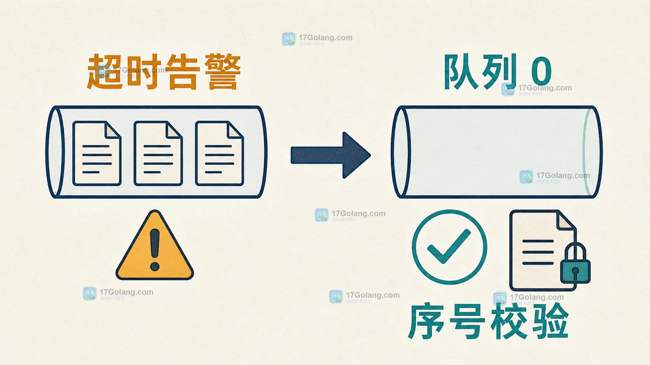 Python 日志停机前后对比:队列未排空告警与完整关闭验收结果