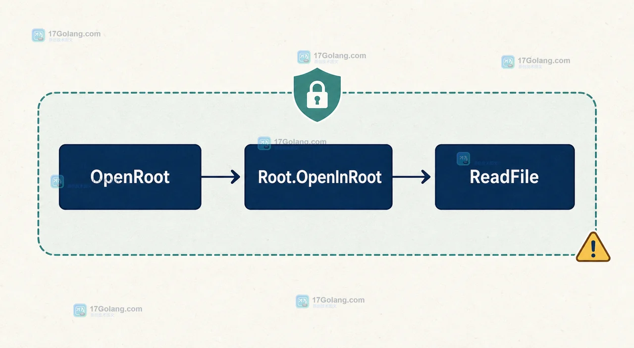 OpenRoot、Root.OpenInRoot 与 ReadFile 的受限文件读取调用链