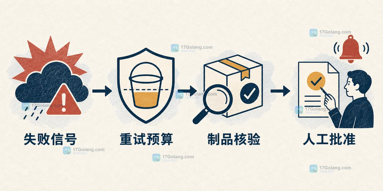 CI/CD 平台故障时从失败信号、制品核验到人工批准和回滚的接管检查路径
