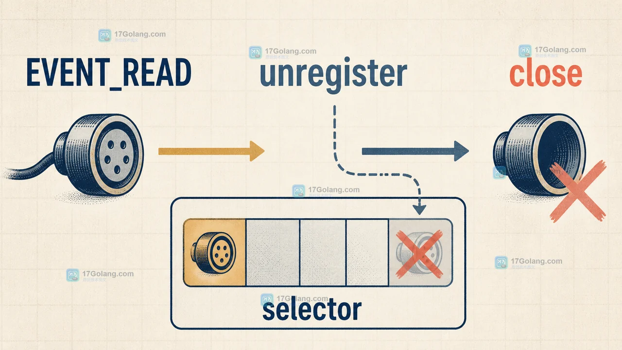 Python selectors 连接生命周期从可读事件到 unregister 再到 close 的状态变化