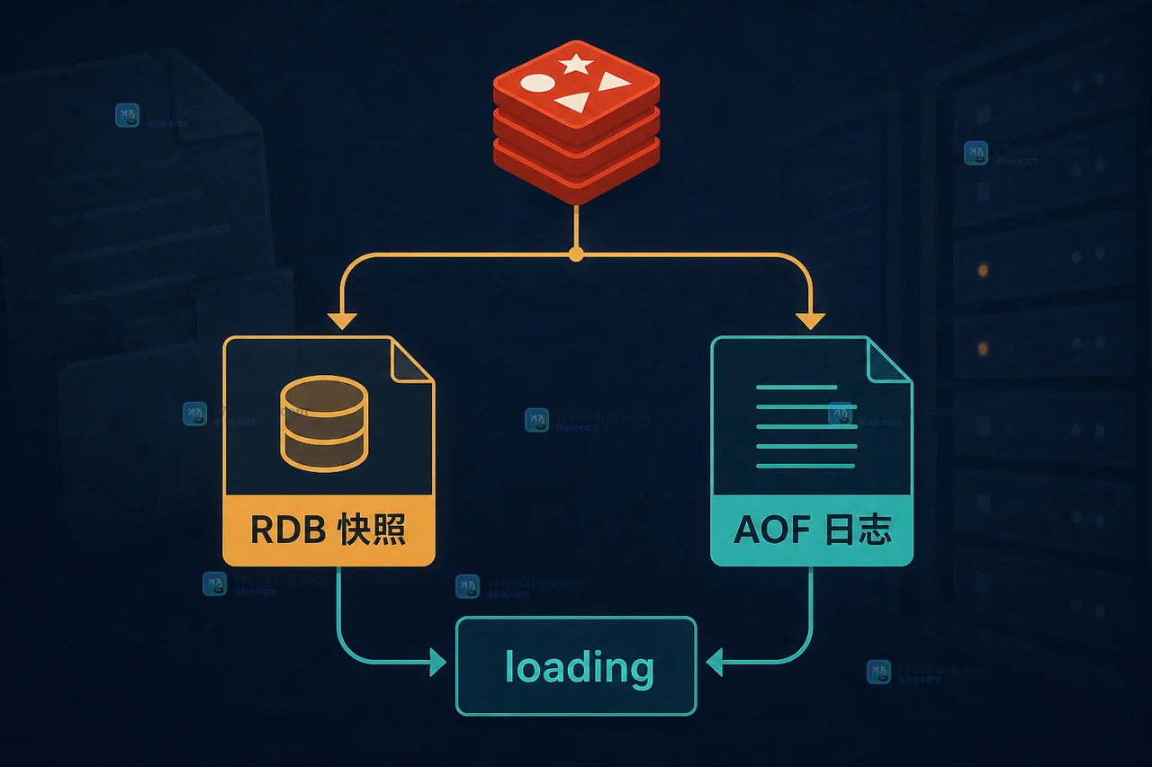 Redis 重启时从 RDB 快照或 AOF 日志恢复，再由 Go 检查程序核对关键状态