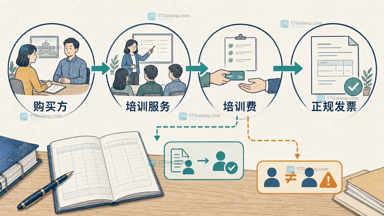 职业培训机构从核对学员身份到开具培训费正规发票的四步闭环