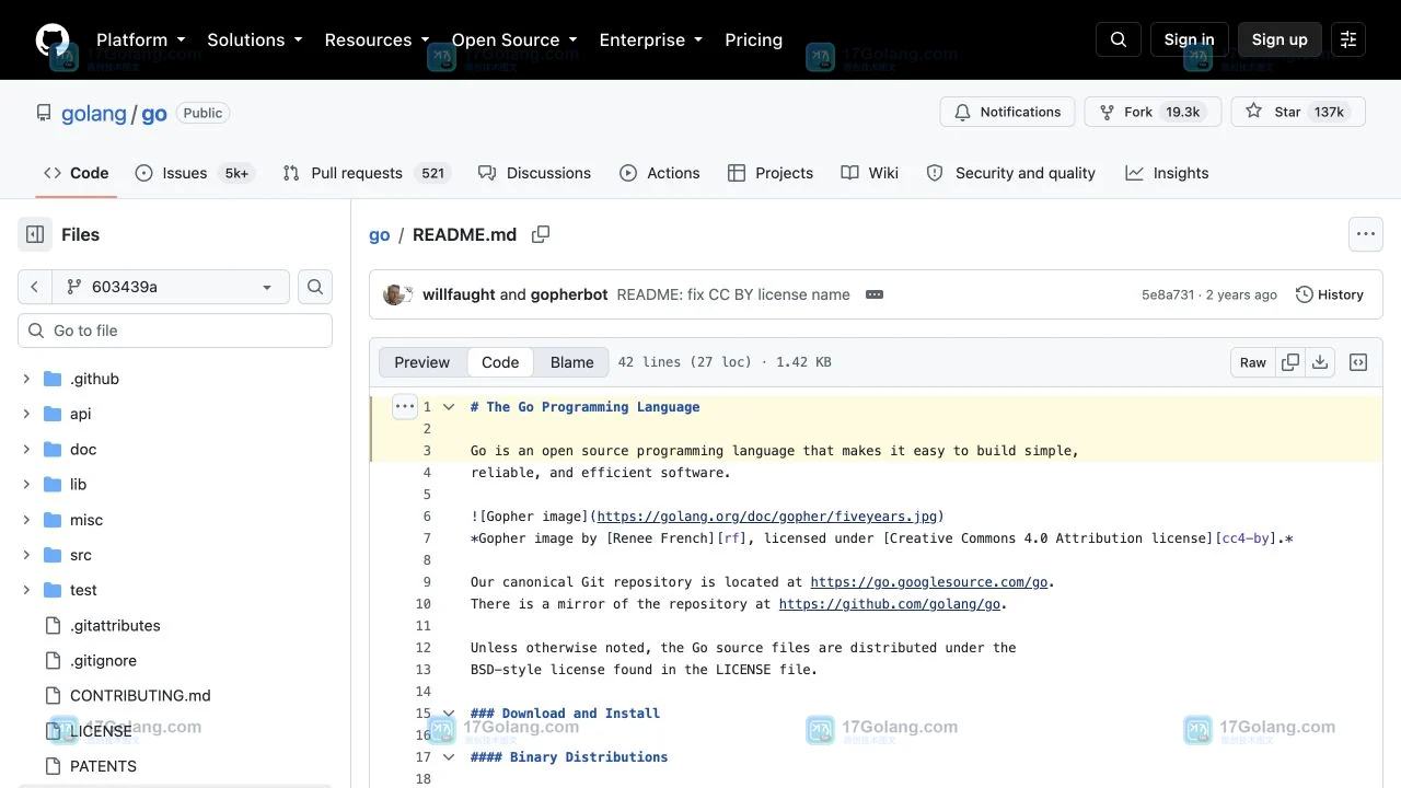 GitHub Copy permalink 生成固定提交 SHA 和行号范围的文件链接