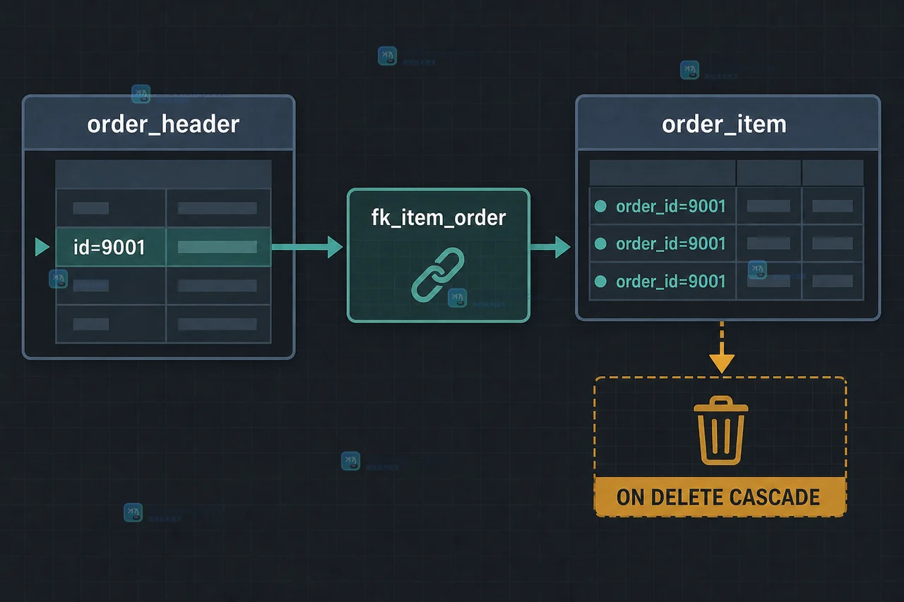 MySQL 外键约束为什么让删除变慢：级联动作、索引覆盖与锁范围