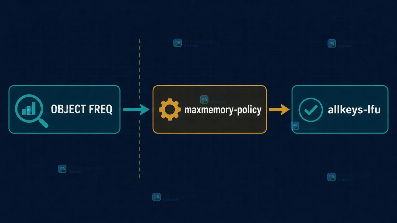 Redis OBJECT FREQ 频率证据与 allkeys-lfu 淘汰决策边界