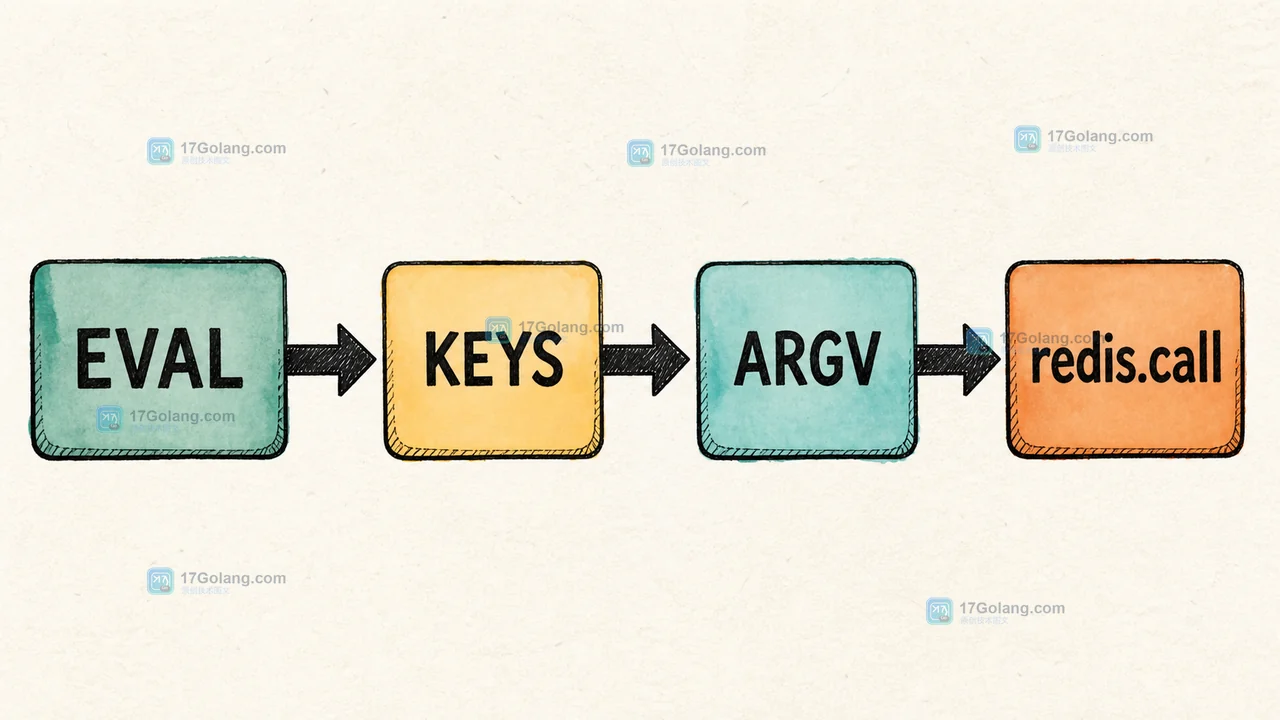 Redis 脚本通过 KEYS 和 ARGV 进入 redis.call 的参数数据流