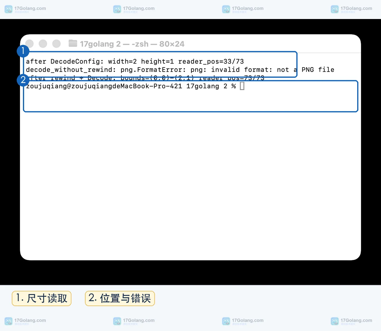 Go image/png.DecodeConfig 怎么先读尺寸再解码：Reader 消费位置与图片头边界