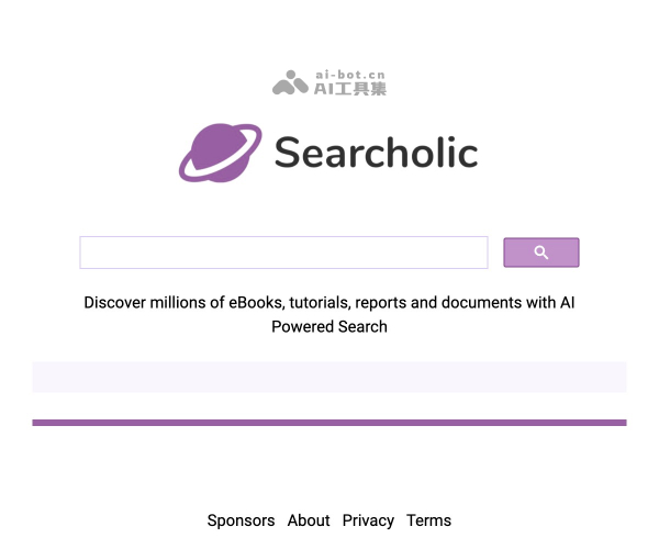 Searcholic：AI驱动的电子书与文档搜索引擎，海量资源一键下载