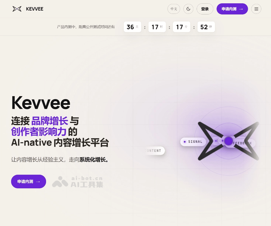 Kevvee介绍：全球首个AI出海内容GTM策略Agent，驱动品牌系统化增长
