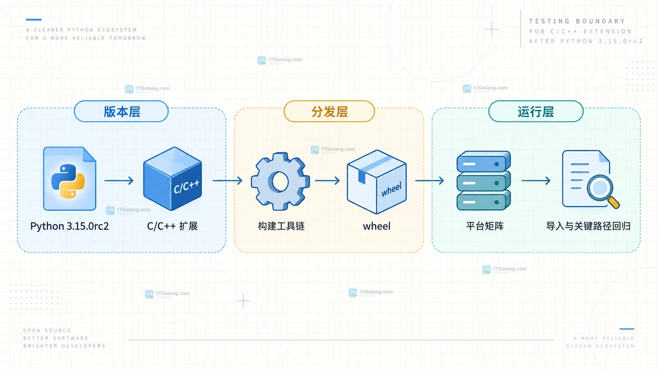 Python 3.15 扩展 wheel 矩阵对比 abi3、abi3t、版本专用 ABI 与平台运行回归