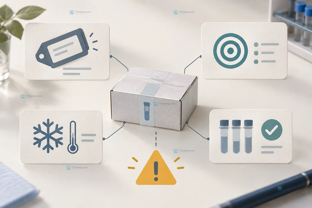 实验室送检场景中样品容器、外包装、委托单和留档记录对应同一编号