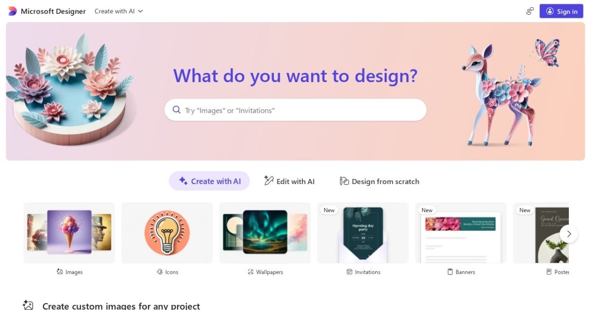 Microsoft Designer：基于DALL·E 2的AI智能设计工具使用指南与功能解析