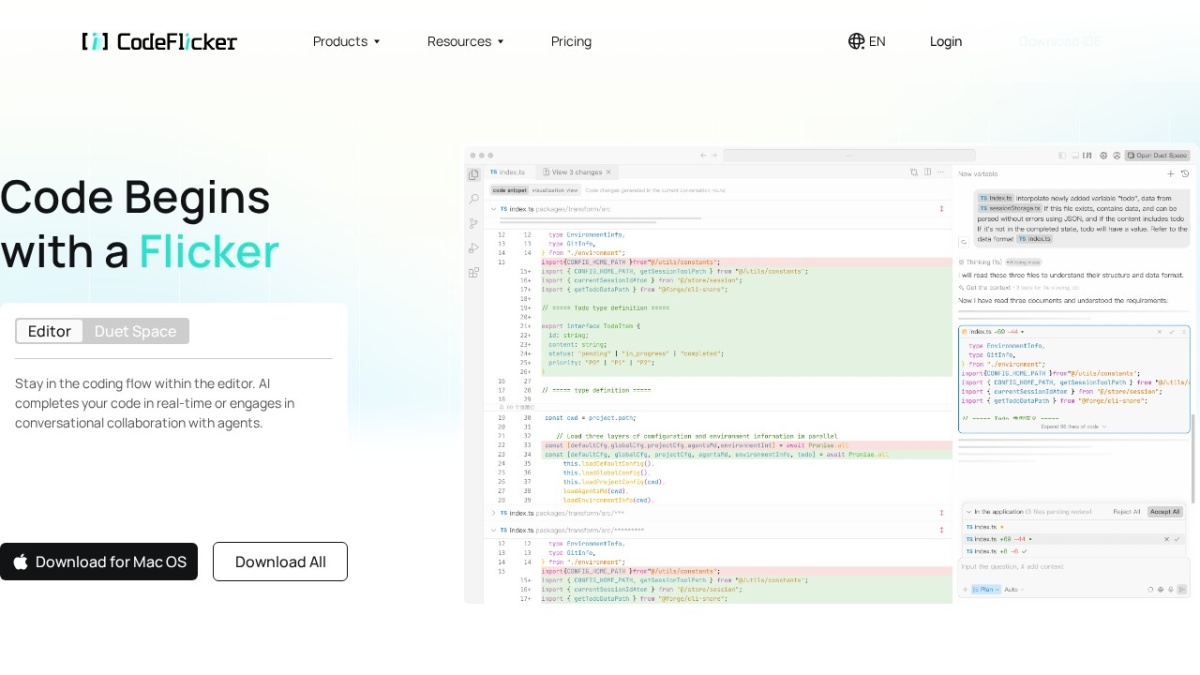 CodeFlicker