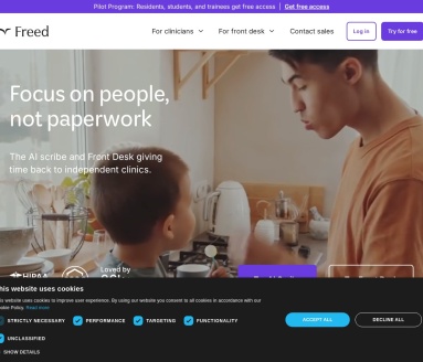 SEO标题Freed：AI医疗记录工具，助力临床医生提升工作效率