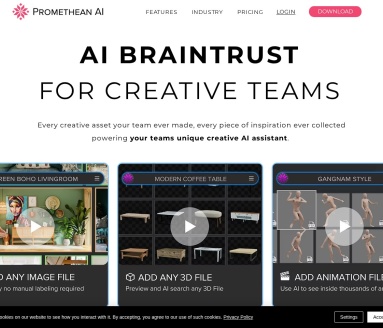 Promethean AI：创意团队的智能助手，提升数字艺术生产效率