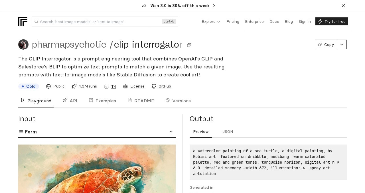 Clip Interrogator