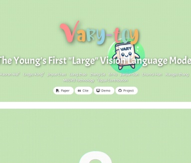 Vary-toy：小型视觉语言模型，强大功能助力资源有限的研究者
