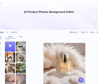 Cliclic AI 商品背景图编辑器：快速生成品牌产品照片