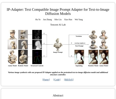 IP-Adapter：提升图像生成的强大工具，结合文本与图像提示