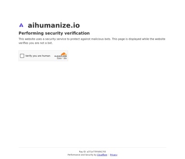 AI Humanize：绕过AI检测，生成更自然流畅的文本