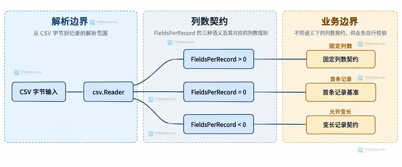 帮助读者理解 Reader 解析结果如何进入业务层列数校验和安全字段映射。