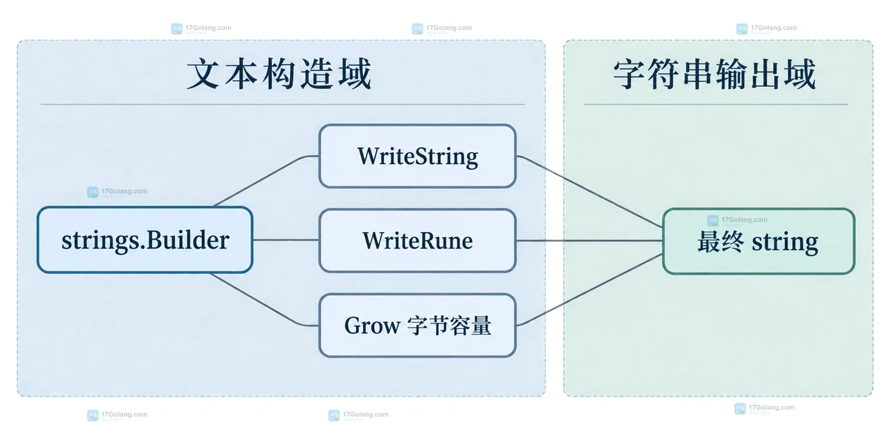 bytes.Buffer 在字节写入读取和输出之间的静态关系图