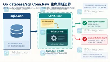 Go sql.Conn.Raw 修改驱动状态后为什么不建议继续复用连接