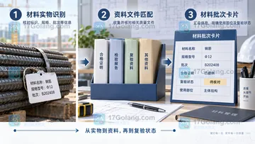 建筑项目进场材料如何整理合格证明和复验记录