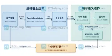 Go 字符串按字节截断 UTF-8 时为什么出现替换符