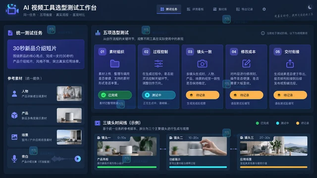 AI视频生成工具怎么选？用LibTV测试的五个要点