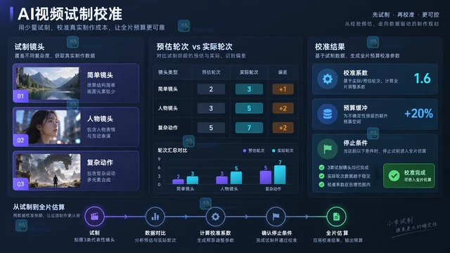 LibTV AI视频项目预算怎么做？按镜头返工量估算人力