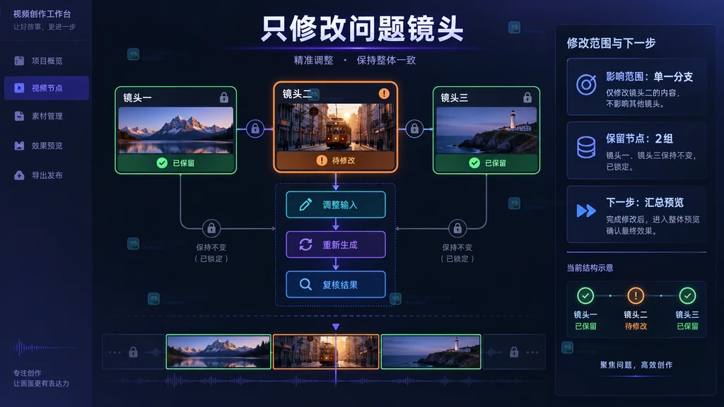 视频节点局部修改原创界面说明图