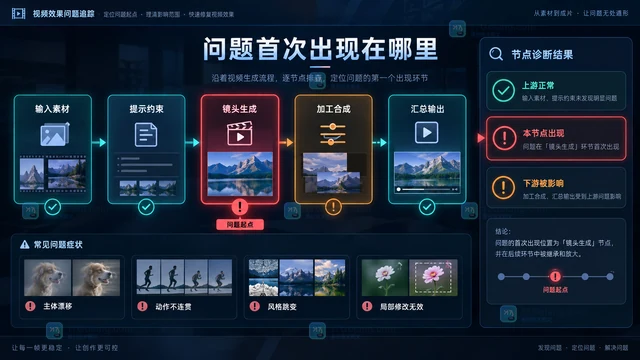 LibTV做节点式视频编辑效果不好怎么办？提示与参数排查