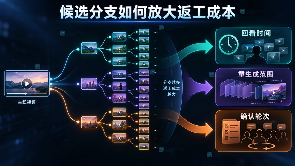 无限画布分支返工成本原创关系图