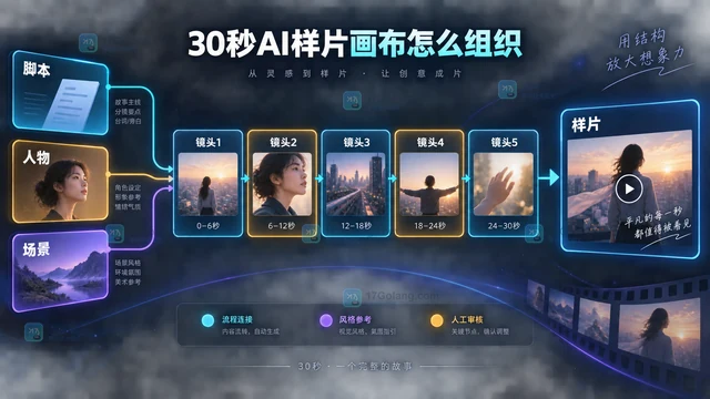 LibTV第一次做AI成片：先完成30秒样片的入门流程