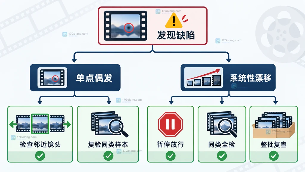 商汤Seko抽检异常升级决策树原创示意图