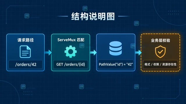 Go net/http使用ServeMux注册方法和路径的路由结构