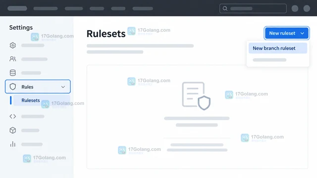 GitHub 仓库怎么用 Ruleset 保护默认分支