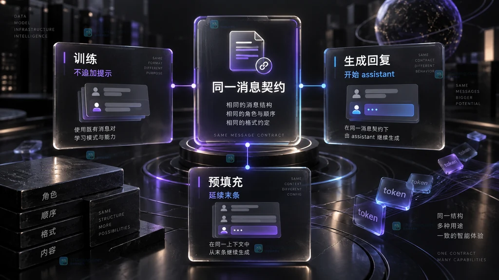 Chat Template 训练与推理参数关系图