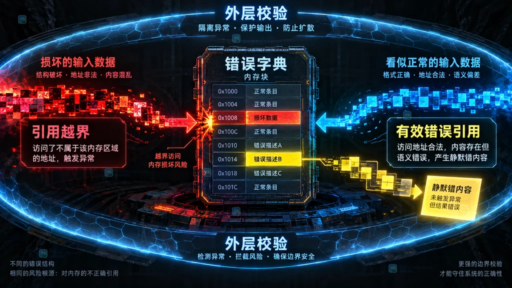 flate 字典不一致的两种故障模式图