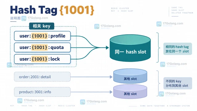 Redis Cluster Hash Tag 组织多 key 原子操作