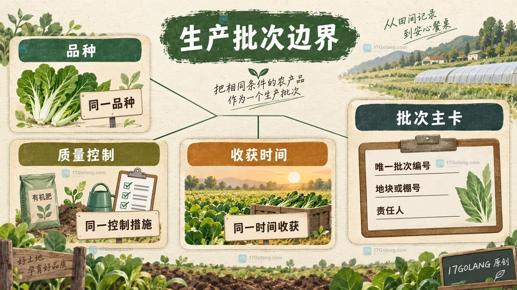农产品生产批次边界静态说明图