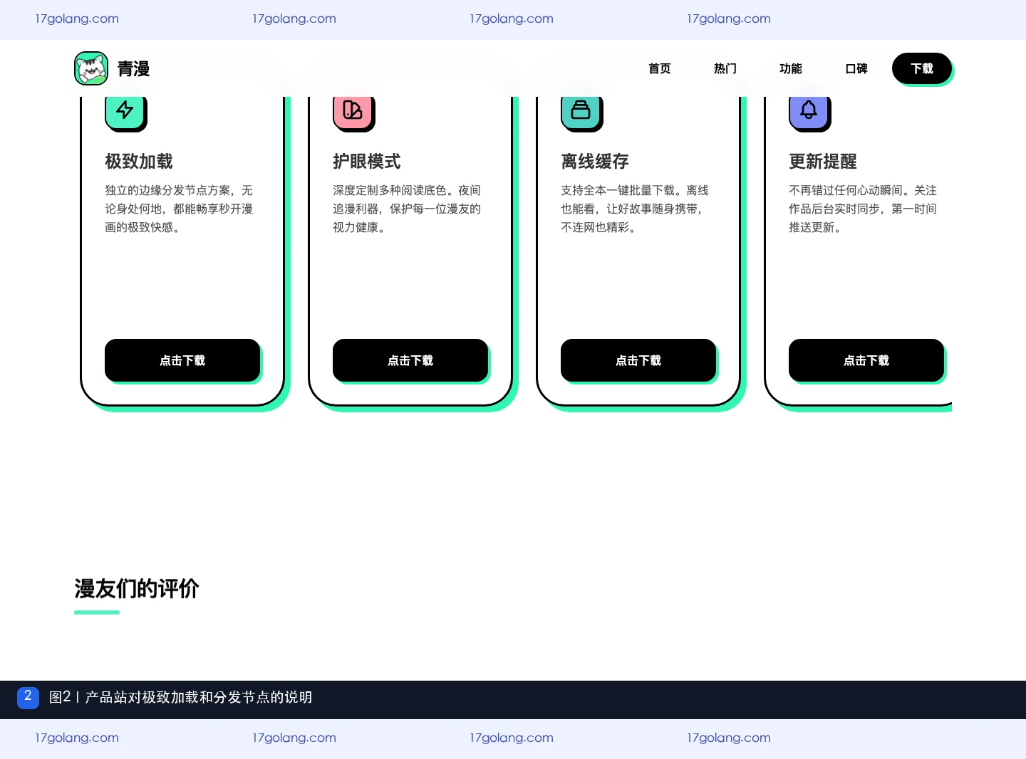 青漫漫画产品站核心功能区说明极致加载与边缘分发节点