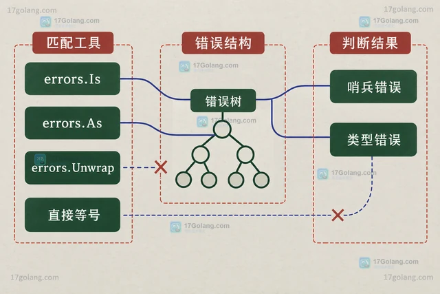 Go errors.Join 之后 errors.Is 怎么匹配多个原因