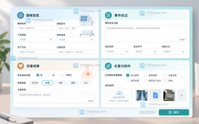医疗器械不良事件怎么在线报告