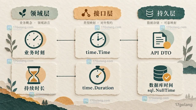 统一序列化业务时间、持续时长与数据库时间戳