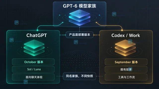 GPT-6 十月更新为何区分 ChatGPT 与 Codex 的部署版本
